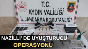 – AYDIN’ın Nazilli ilçesinde uyuşturucu operasyonu düzenlendi. Nazilli ilçesinde gerçekleştirilen