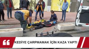 Kaza, Bugün gündüz saatlerinde Yeni mahalle 161 sokak üzerinde gerçekleşti.