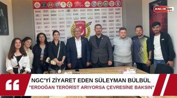 SÜLEYMAN BÜLBÜL, NGC’Yİ ZİYARET ETTİ