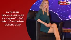 Uluslararası Bilim ve Sanat Yaratıcıları Derneği Başkanı olan Nazillili Filiz