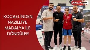 Nazillili gençler gurur kaynağı oldu! Nazillili gençler, Koceli’nde düzenlenen U-22