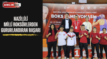 NAZİLLİLİ MİLLİ BOKSÖRLERDEN GURURLANDIRAN BAŞARI