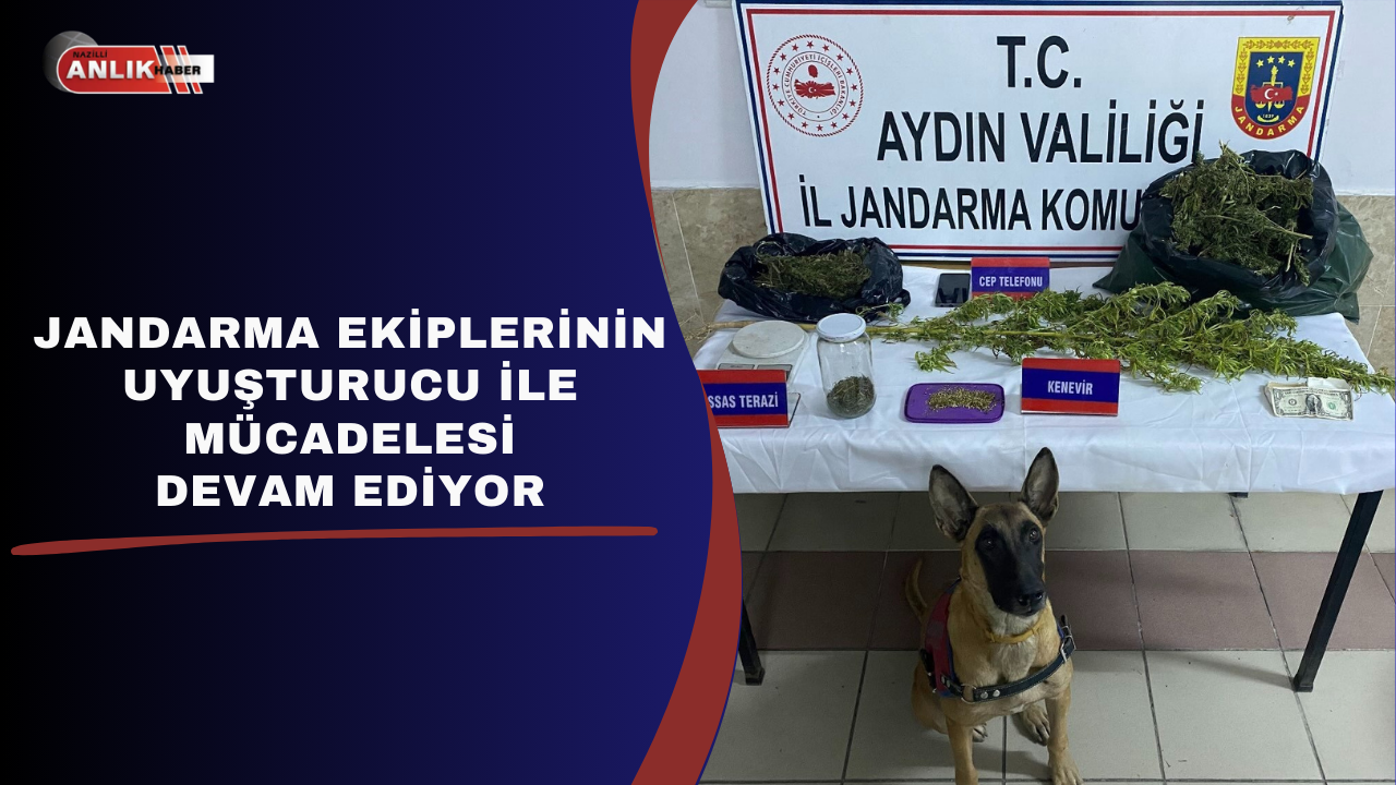 Nazilli’de Uyuşturucu Operasyonu 3 Kilo Esrar Ele Geçirildi