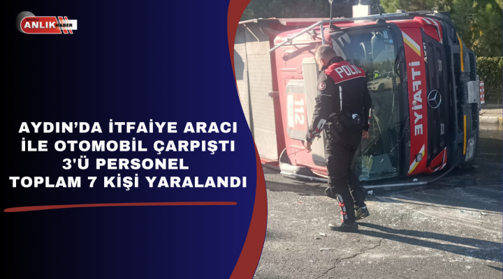 Denizli Bulvarı’nda Kaza 7 Kişi Yaralandı