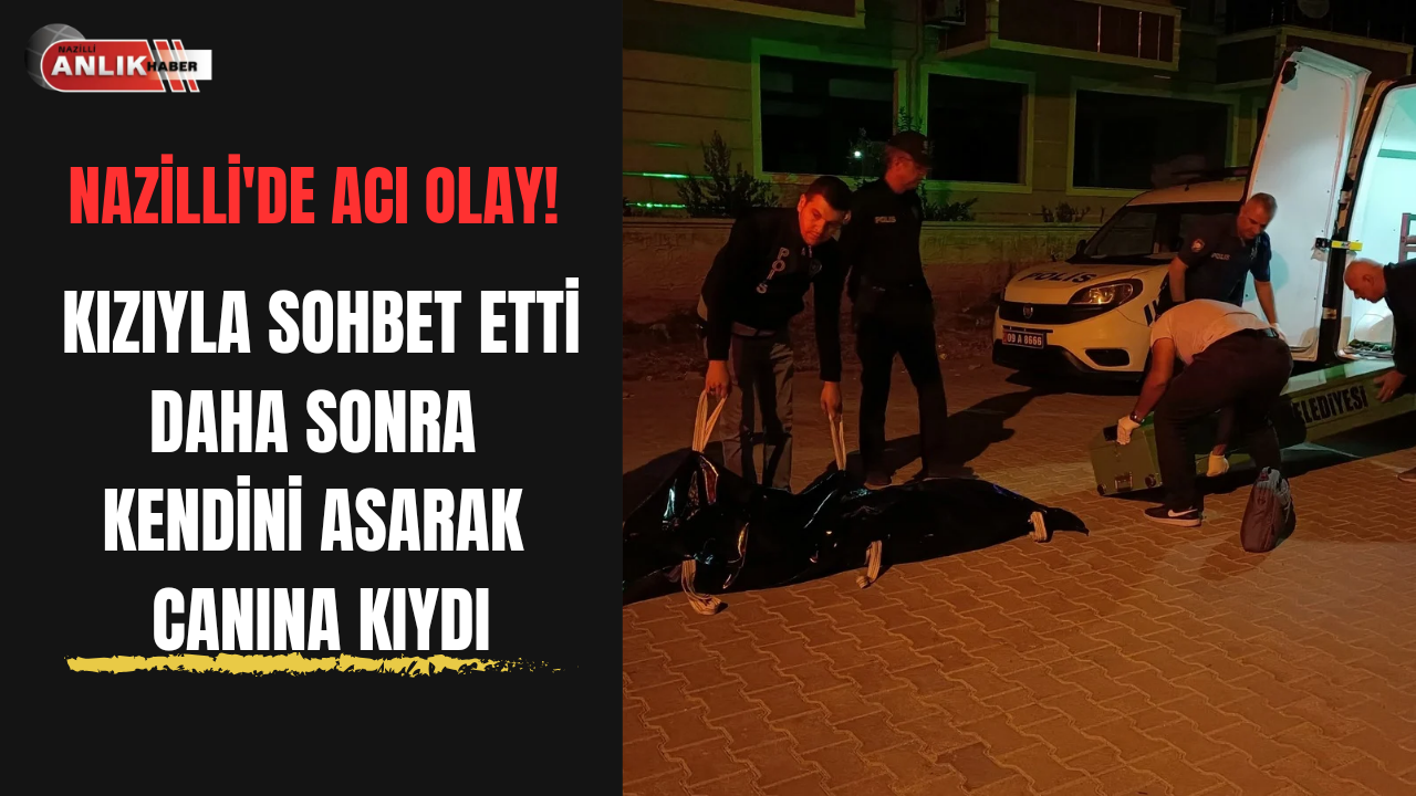 Olay, Nazilli’de gece saatlerinde Yeşil Mahalle 1865 sokak üzerinde bulunan