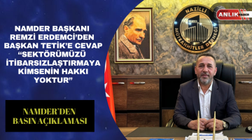 NAMDER’ den Basın Açıklaması