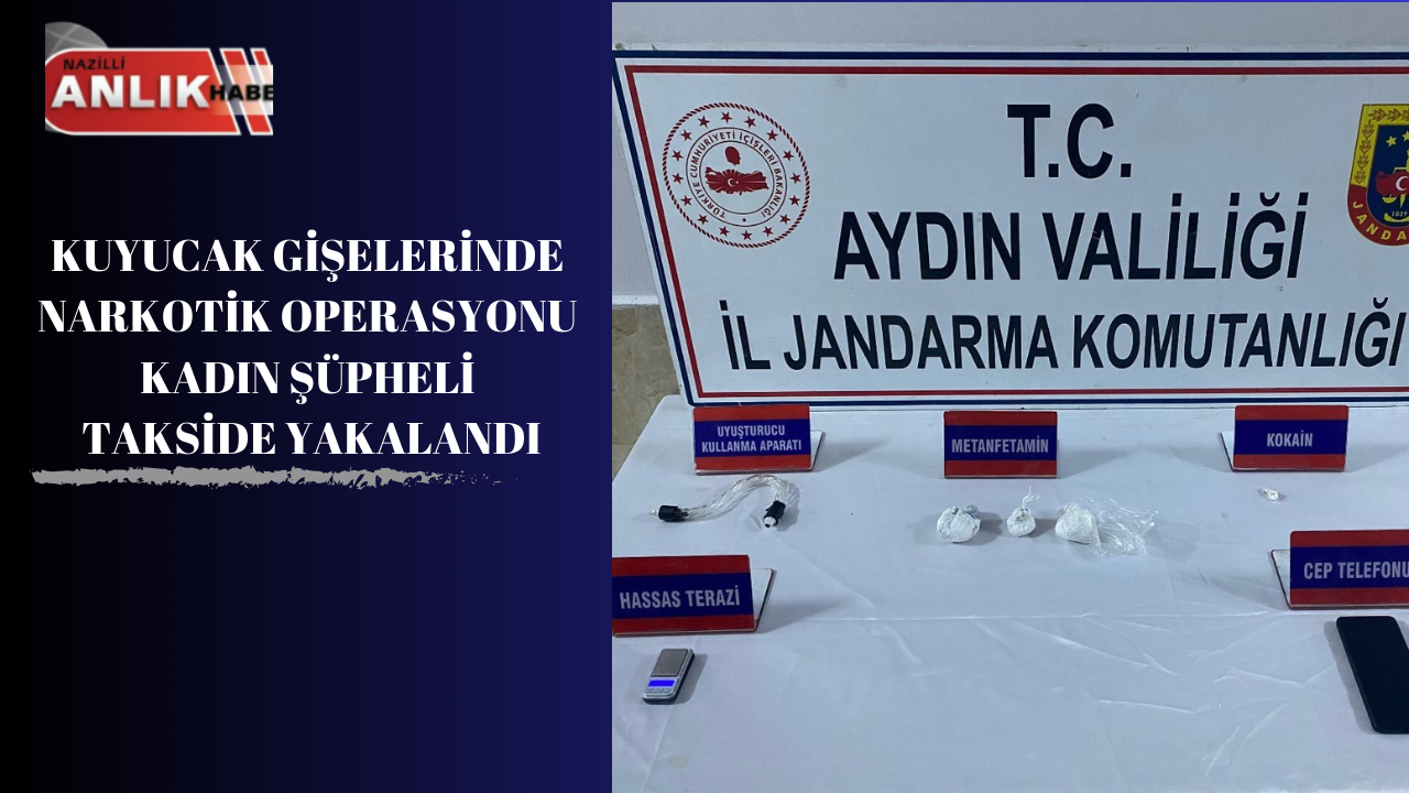 Kuyucak Gişelerinde Operasyon Kadın Şüpheli Yakalandı