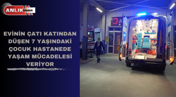 Çatı katından düşen çocuk yaşam mücadelesi veriyor