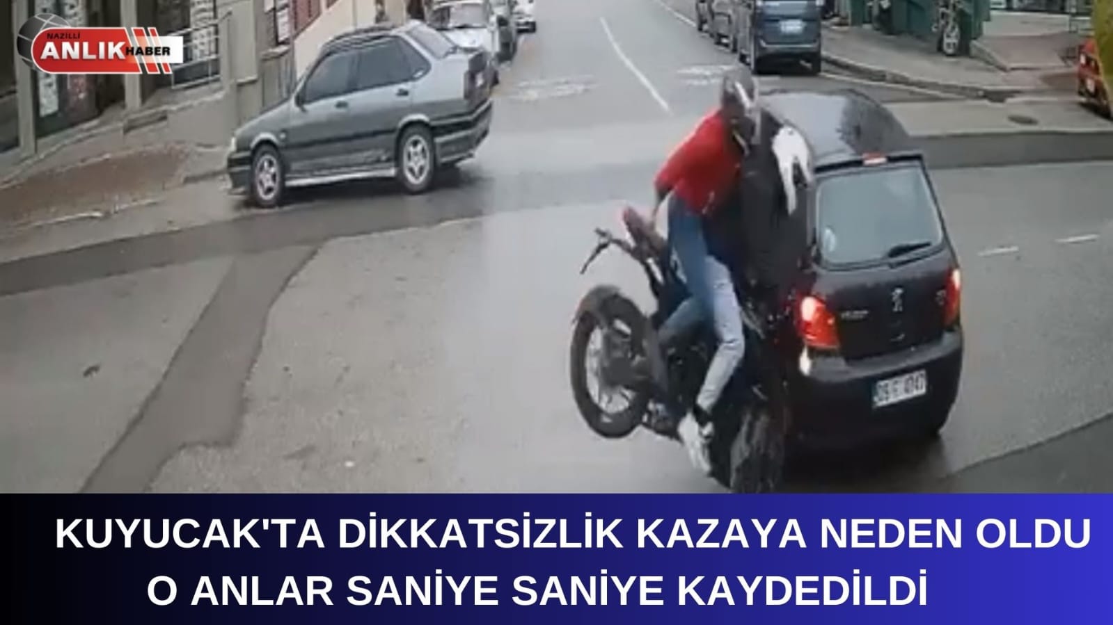 KUYUCAK’TA DİKKATSİZLİK KAZAYA SEBEP OLDU