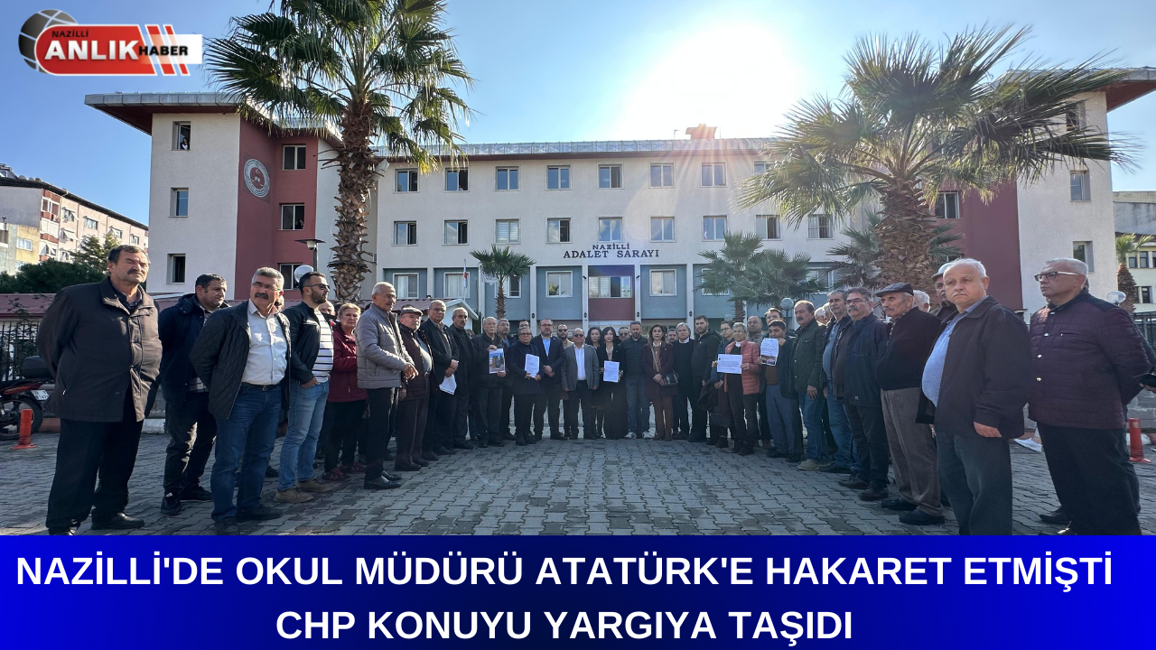 Aydın’ın Nazilli ilçesinde Şehit Celal Güngör İlkokulu’nda müdür olarak görev