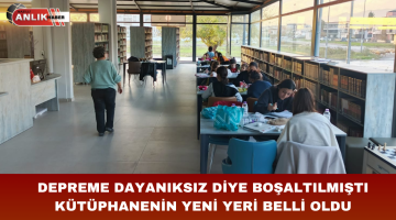 NAZİLLİ’DE YENİ KÜTÜPHANE’NİN YERİ BELLİ OLDU