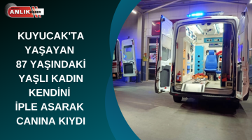 KENDİNİ ASARAK CANINA KIYDI