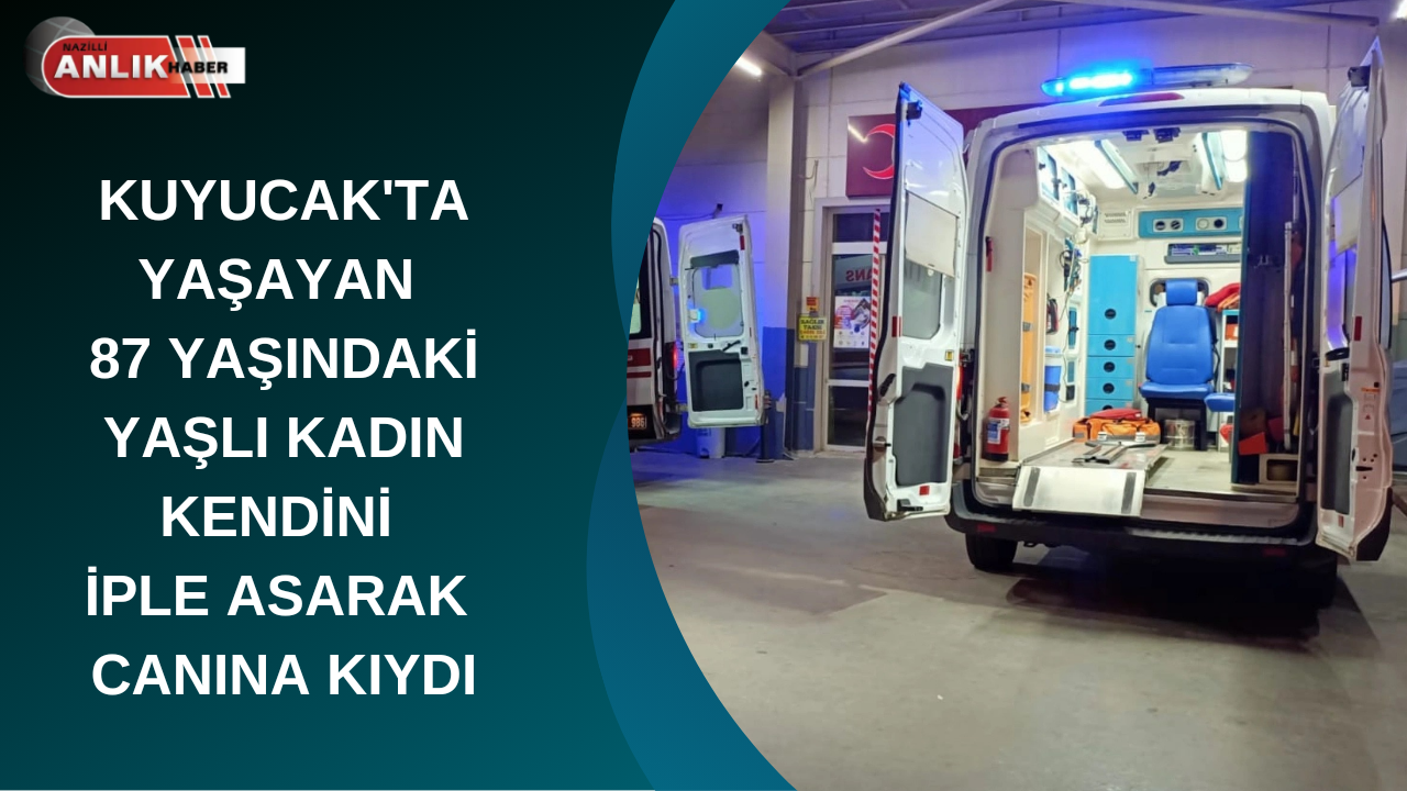 KENDİNİ ASARAK CANINA KIYDI