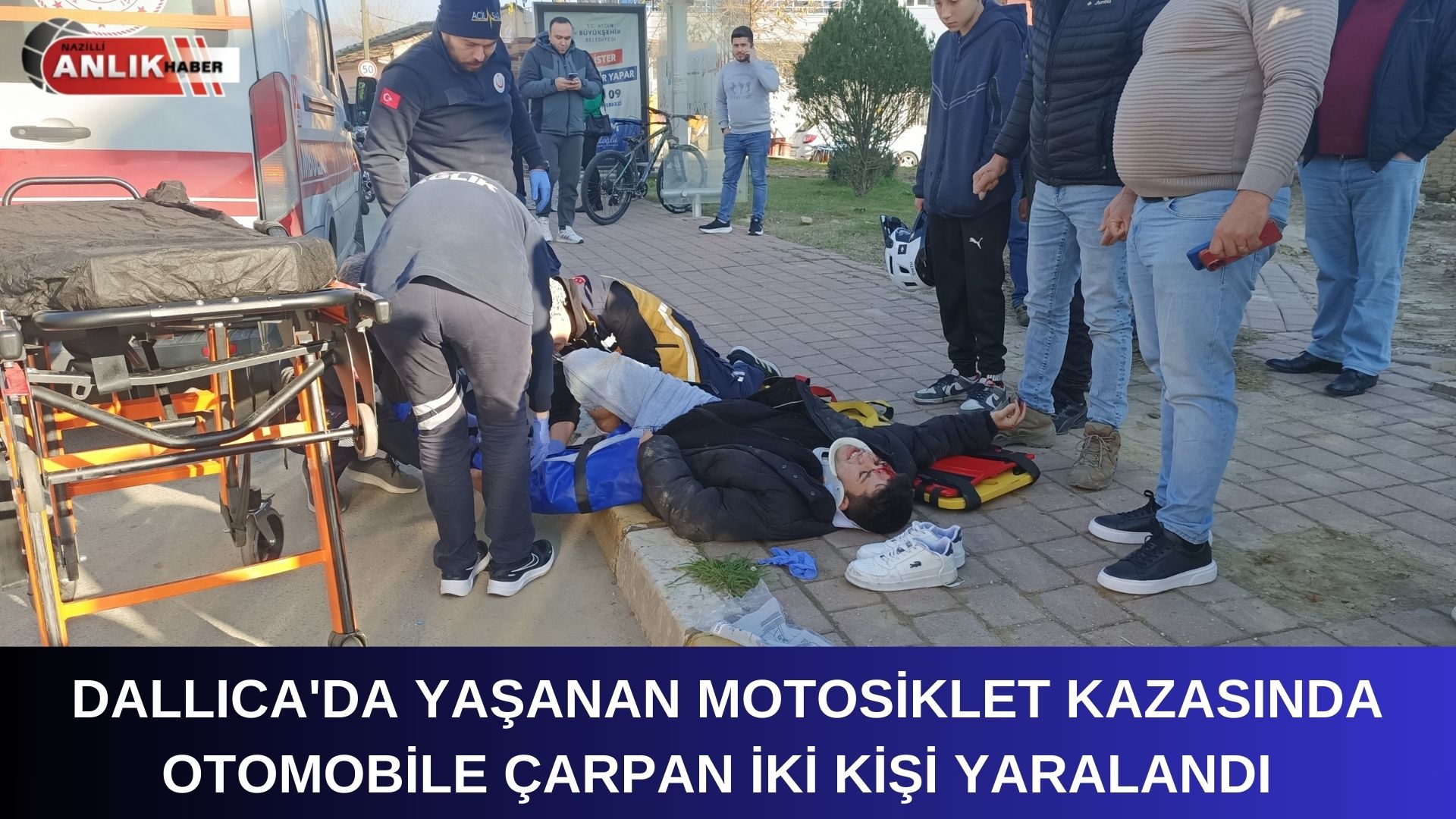 Kaza, Nazilli’de eski Dallıca – İsabeyli yolu üzerinde öğle saatlerinde