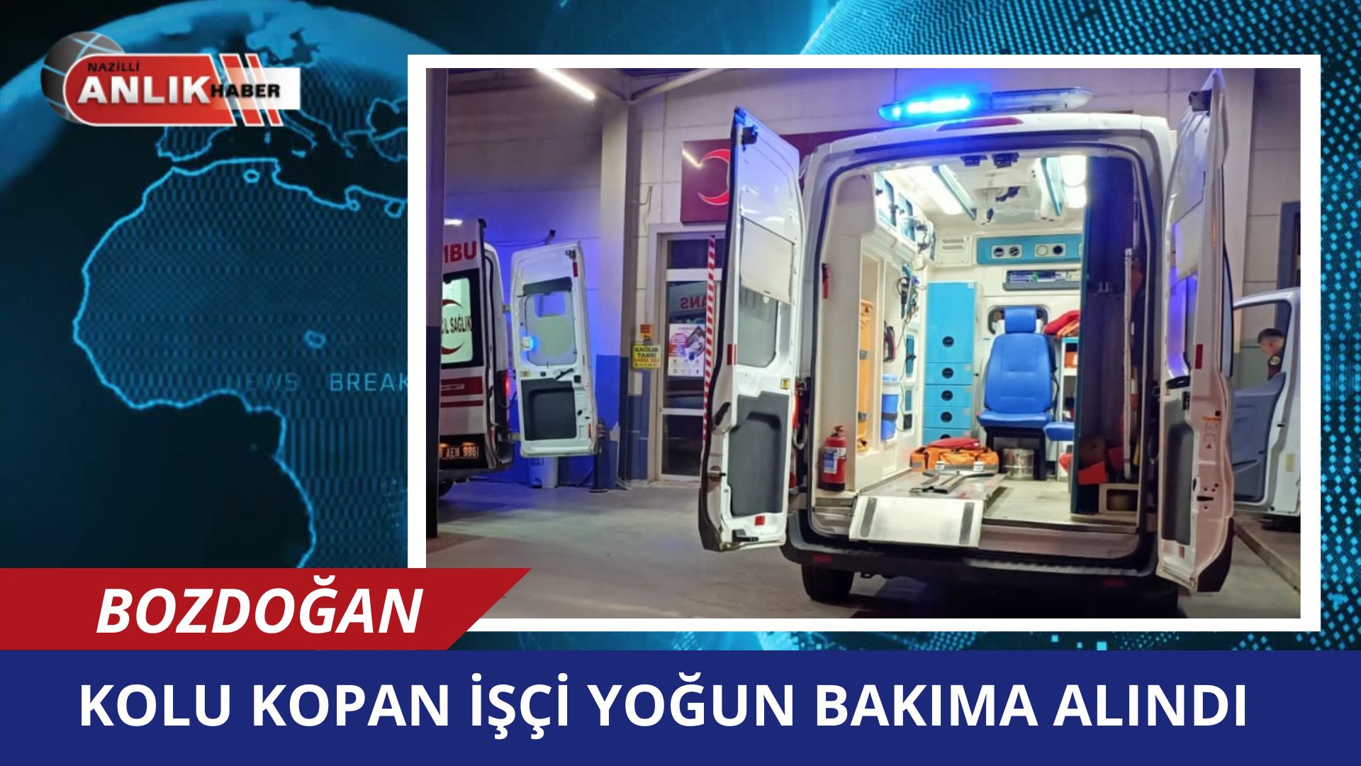 BOZDOĞAN’DA FECİ KAZA!