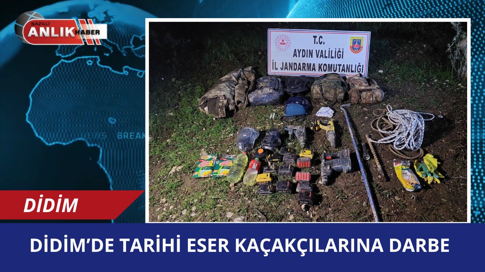 Didim’de Tarihi Eser Kaçakçılarına Büyük Darbe: 8 Tutuklama