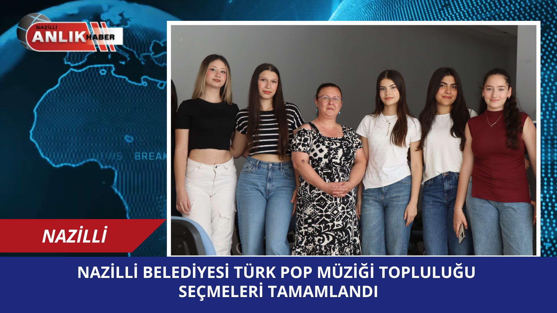 Nazilli Belediyesi Türk Pop Müziği Topluluğu seçmeleri tamamlandı