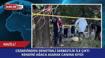CEZAEVİNDEN ÇIKTI KENDİNİ ASTI
