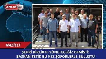 ŞEHRİ BİRLİKTE YÖNETECEĞİZ DEMİŞTİ!