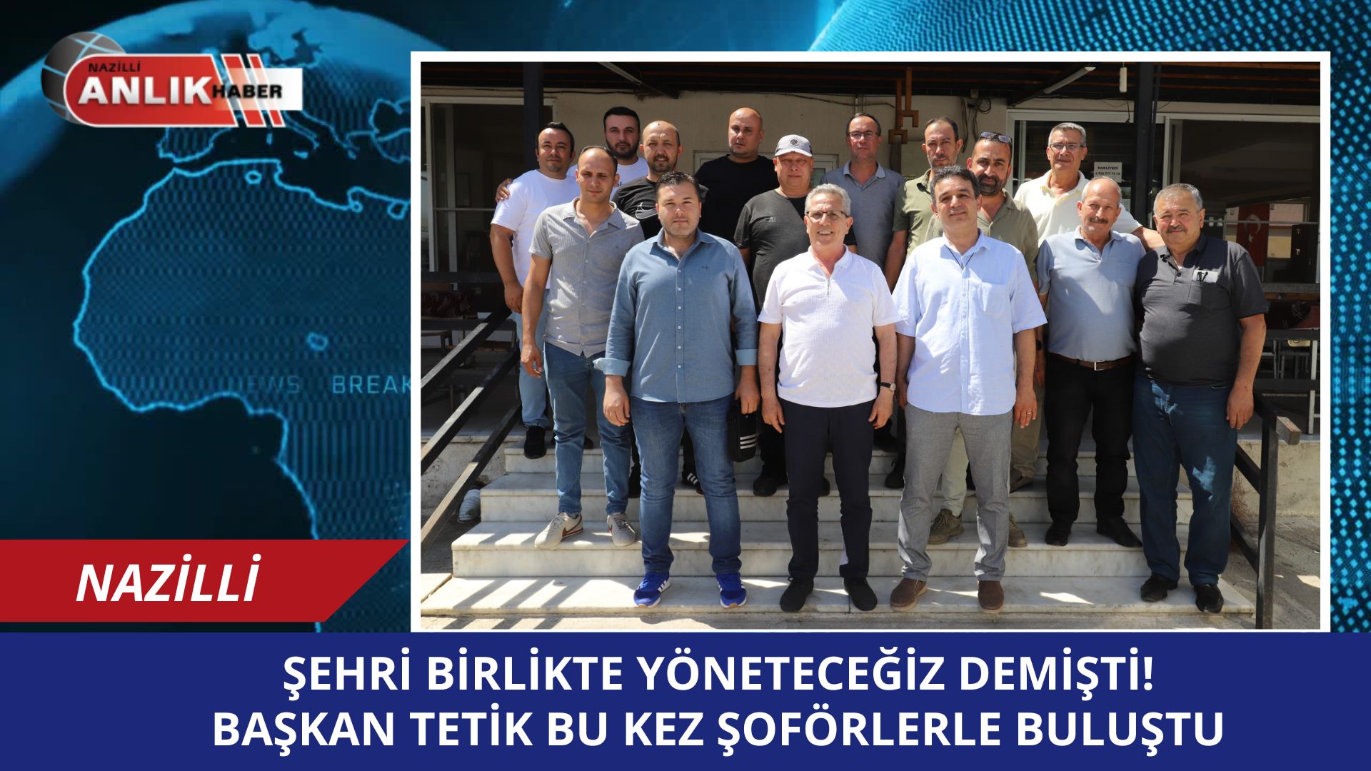 ŞEHRİ BİRLİKTE YÖNETECEĞİZ DEMİŞTİ!
