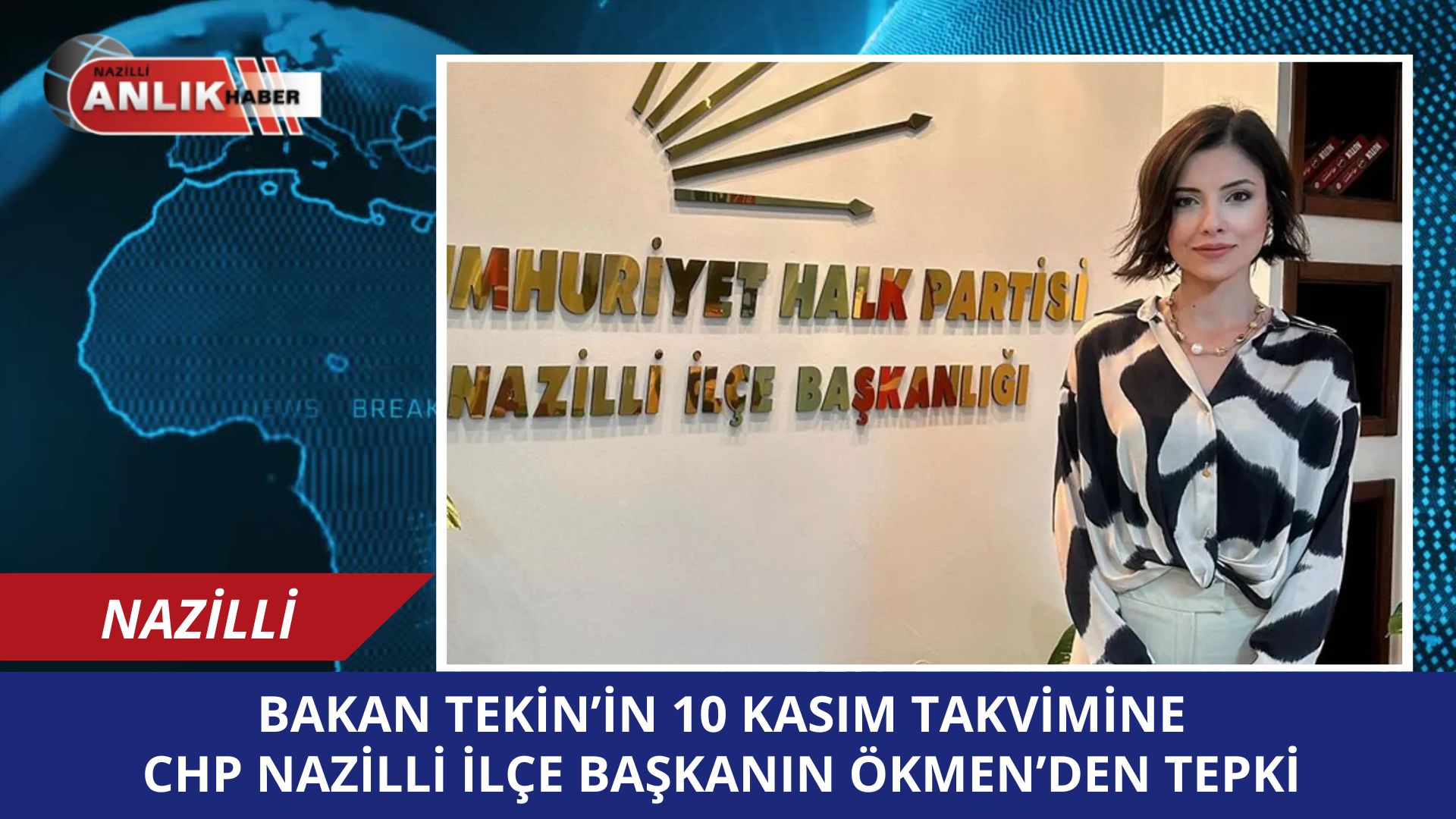 10 Kasım’ın Ara Tatile Denk Gelmesi Tepki Çekti: CHP Nazilli İlçe Başkanı’ndan Milli Eğitim Bakanlığı’na Sert Eleştiri