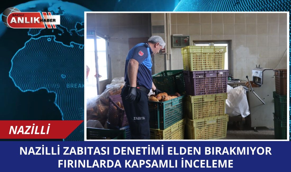 Nazilli Belediyesi ile İlçe Tarım ve Orman Müdürlüğü ekipleri; çarşı