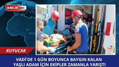 Vadide Baygın Halde Bulunan 61 Yaşındaki Adamı Ekipler Zamanla Yarışarak