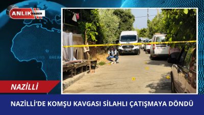 Nazilli’nin Çapahasan Mahallesi 871 Sokak’ta, daha önce çocukların kavgası nedeniyle