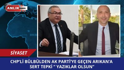 CHP Aydın Milletvekili Süleyman Bülbül, partisinden istifa ederek AK Parti’ye