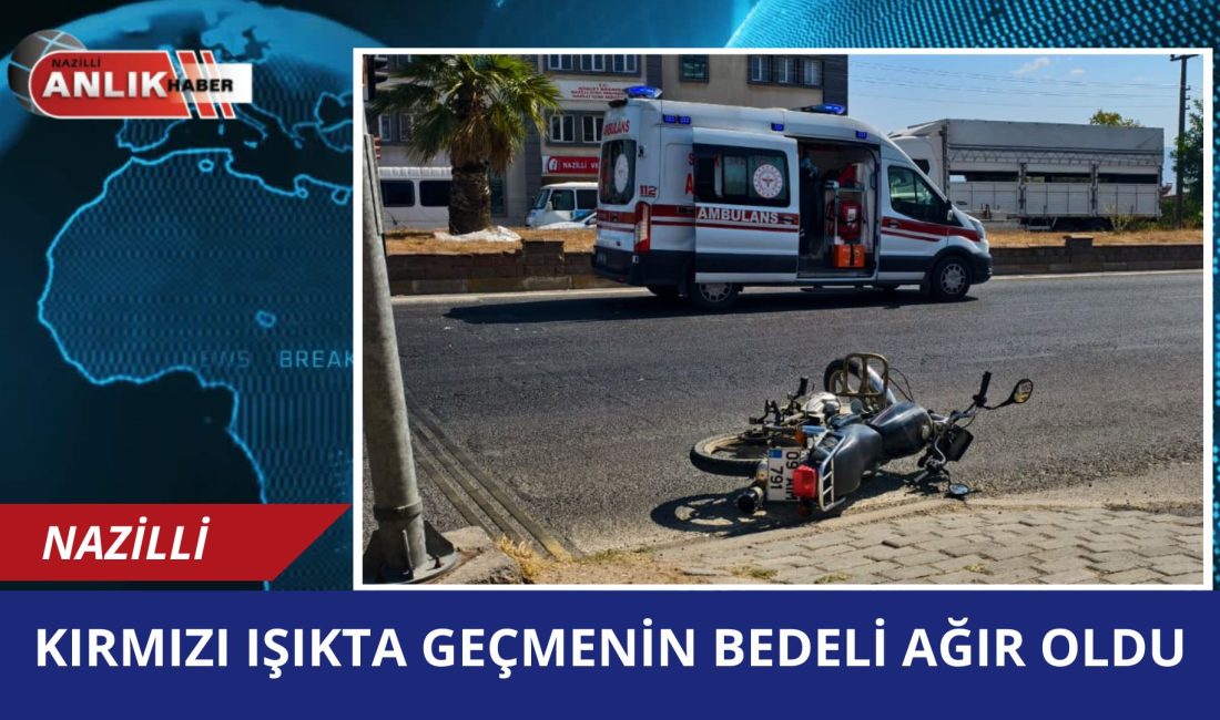Nazilli’de bir otomobil ile motosikletin çarpışması sonucu iki kişi yaralandı.