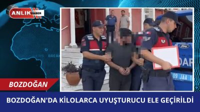 Bozdoğan İlçe Jandarma Komutanlığı ekipleri, uyuşturucu madde imal ve ticaretine