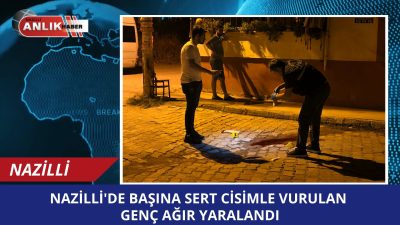 Nazilli’de Çapahasan Mahallesi’nde meydana gelen olayda bir kişi, tartıştığı arkadaşı