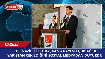 Aydın’ın Nazilli ilçesinde Cumhuriyet Halk Partisi (CHP) İlçe kongresi öncesinde