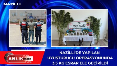 Aydın İl Jandarma Komutanlığı ve Nazilli İlçe Jandarma Komutanlığı ekipleri,