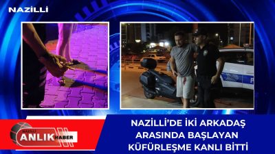 Olay, Akşam saatlerinde Nazilli’de Yeşil Mahalle 628/2 Sokak’ta meydana geldi.