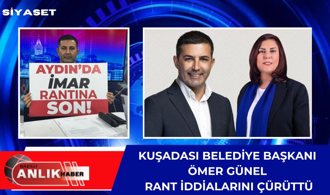 Kuşadası Belediye Başkanı Ömer Günel, TELE 1 canlı yayınında, Aydın