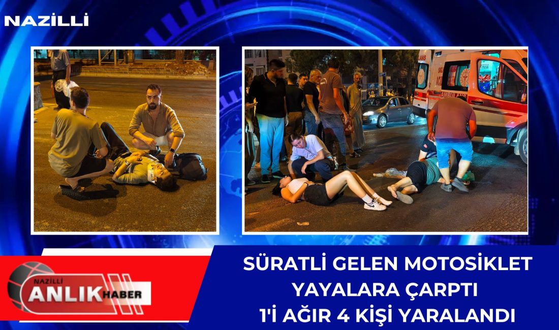Kaza, Nazilli Devlet Karayolu Beşeylül Kavşağı’nda bugün Akşam saatlerinde gerçekleşti.