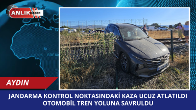 Nazilli’den Aydın istikametine seyir halinde olan bir otomobil, Umurlu Jandarma