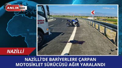 Aydın’ın Nazilli ilçesinde, İzmir-Denizli otoyolu çıkışında meydana gelen trafik kazasında,