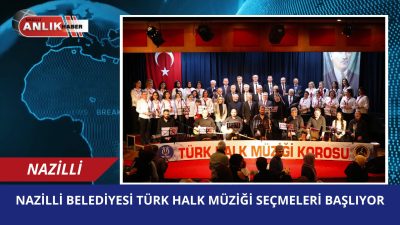 Nazilli Belediyesi, kültür ve sanat faaliyetleri kapsamında Türk Halk Müziği