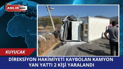 Aydın’ın Kuyucak ilçesine bağlı Pamukören Mahallesi’nde, yöre yolu üzerinde meydana
