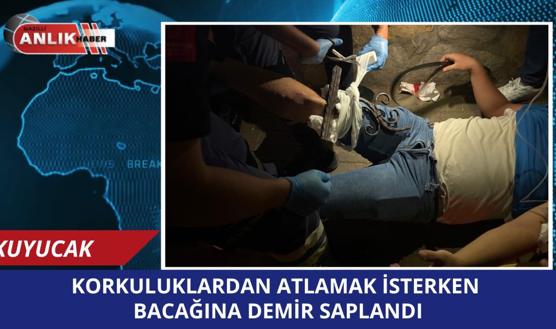 Aydın’ın Kuyucak ilçesine bağlı Pamukören Mahallesi’nde meydana gelen talihsiz olayda