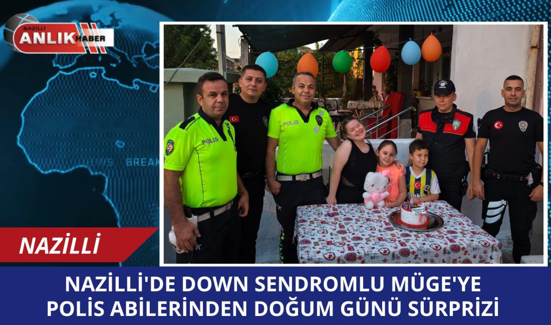 Nazilli’de yaşayan 17 yaşındaki down sendromlu Feyza Müge Eşgin, Nazilli