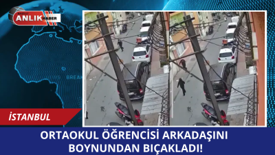 Beyoğlu’nda 13 yaşındaki M.A., bir gün önce tartıştığı okul arkadaşı