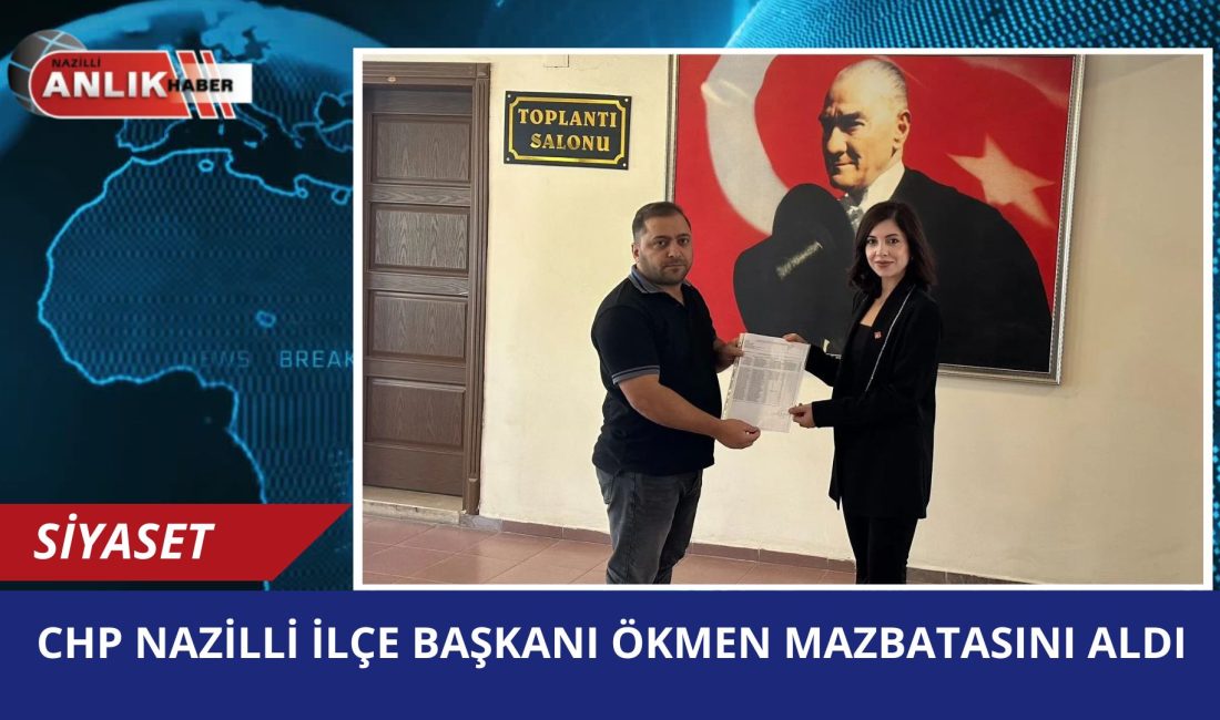 Cumhuriyet Halk Partisi (CHP) Nazilli İlçe Başkanı Sema Aslı Ökmen,