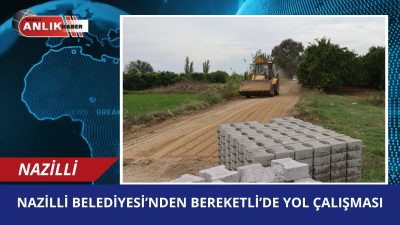 Nazilli Belediyesi; Bereketli Mahallesi’nde gençlerin halı sahaya, çiftçilerin ise bahçelerine