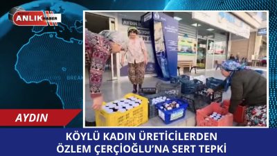 Aydın Büyükşehir Belediye Başkanı Özlem Çerçioğlu’nun, Cumhuriyet Halk Partisi’nden (CHP)