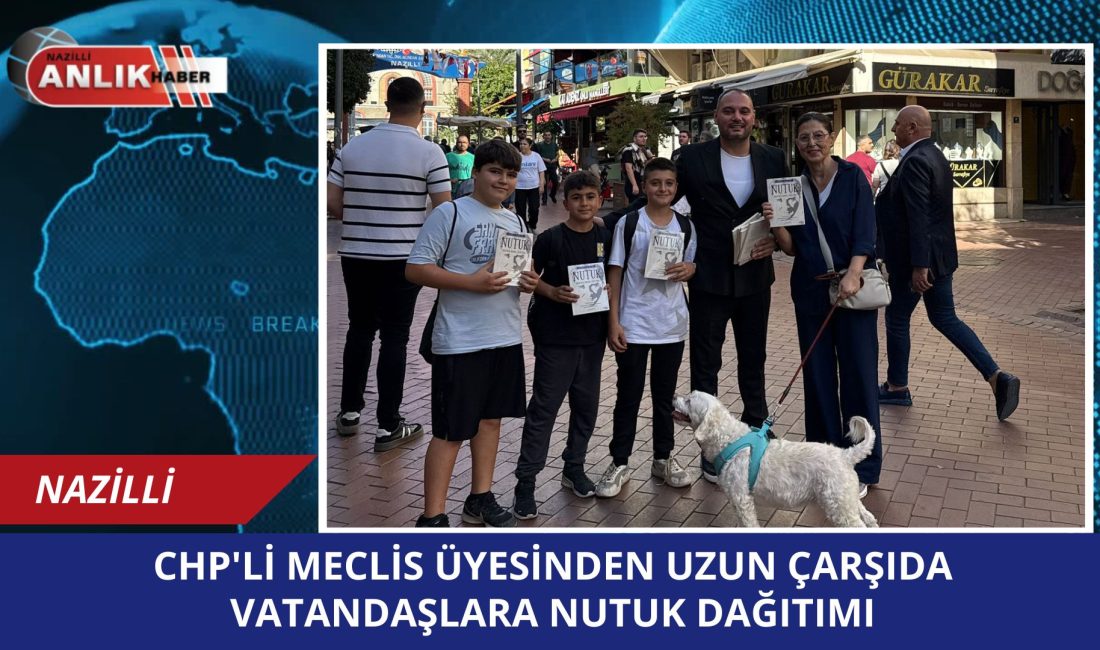 NAZİLLİ – Cumhuriyet Halk Partisi (CHP) Nazilli Belediye Meclis Üyesi Yunus