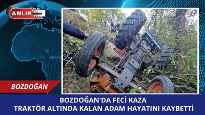 Aydın’ın Bozdoğan ilçesine bağlı Çamlıdere Mahallesi’nde yürek yakan bir kaza