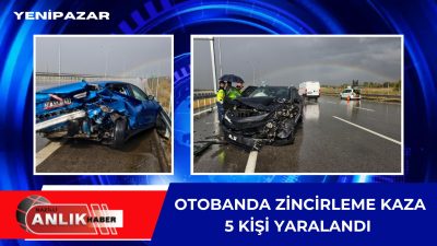 Aydın’ın Yenipazar ilçesi yakınlarındaki Denizli-İzmir Otoyolu’nda, gündüz saatlerinde meydana gelen